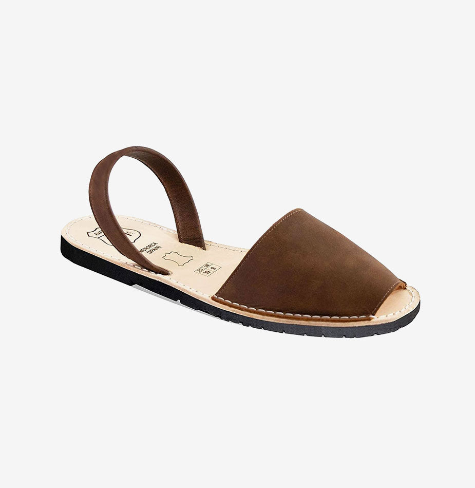 Flat Leather Sandals